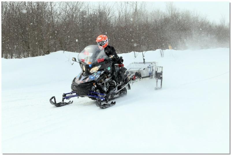 SEMTECH DS testing snowmobile in-use