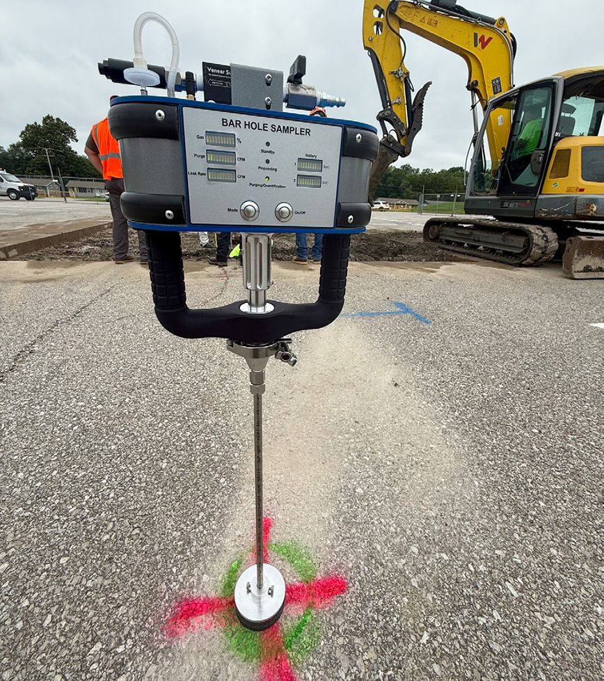 SEMTECH® Bar Hole Sample In Use